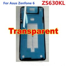 Für Asus Zenfone 6 ZS630KL Transparent Battery Cover Glass Housing Back Door