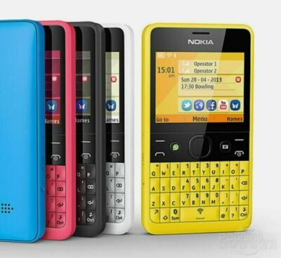 Nokia Asha 210 Dual SIM GSM QWERTY Keyboard Bluetooth CellPhone +1