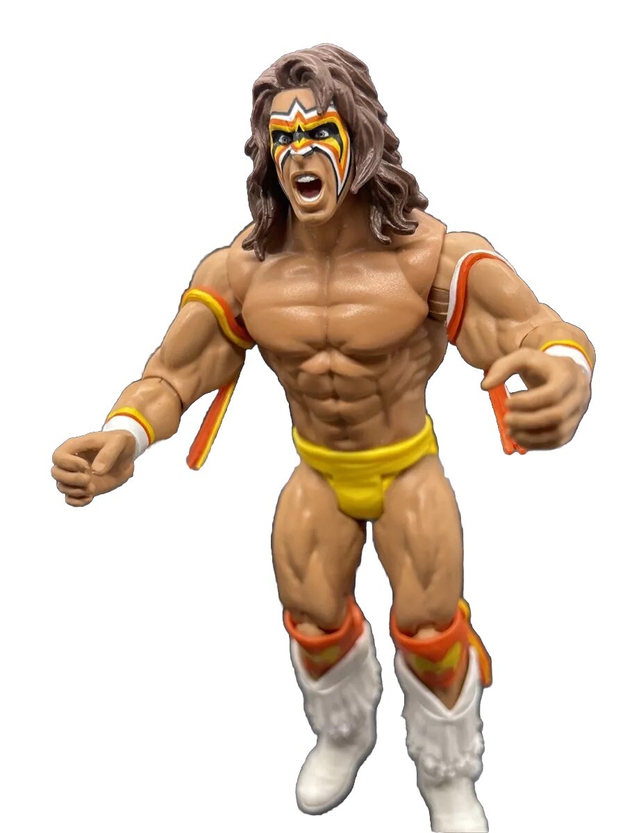 2012 Mattel WWE Basic Series Ultimate Warrior 7” Wrestling Action Figure - NM
