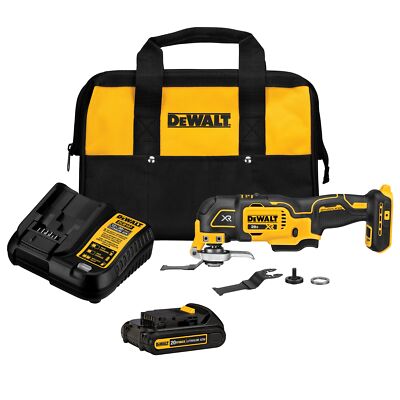 DEWALT 20V MAX XR Oscillating Tool Kit Brushless 3-Speed w/ Battery & BagDEWALT