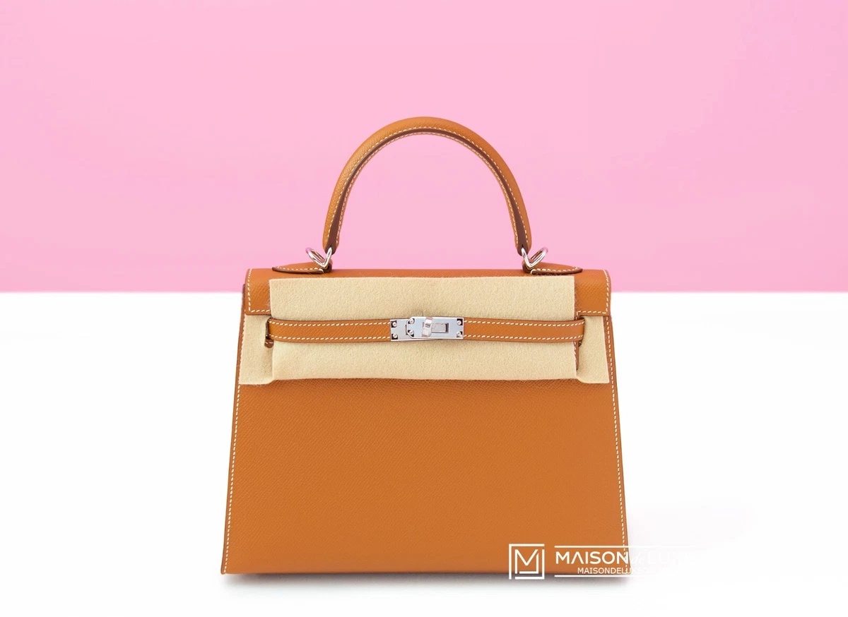 Hermes Epsom Kelly Sellier 25 Gold