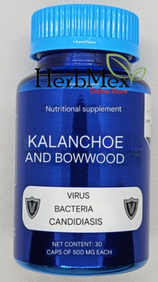 Kalanchoe and bowwood Pau D arco palo de arco pau d arco kalanchoe capsules
