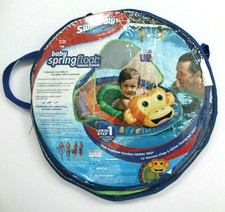 Swimways Swim Ways Baby Spring Float Canopy Animal Friends Monkey NEW