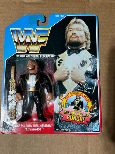 WWF Ted the Million Dollar Man DiBiase 1990 NIP in...