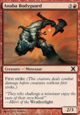 Anaba Bodyguard 10th Edition - MTG
