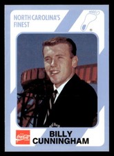 Billy Cunningham 1989 Collegiate Collection North Carolina's Finest  Card #39