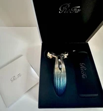 MTG ReFa CAXA RAY Blue Facial Massage Handy Roller Beauty Muscle Face Tool Skin