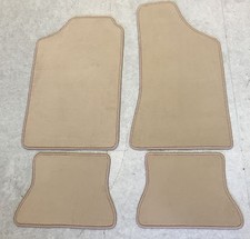 Tapis de Sol Voiture pour Ford Puma Coupé 1998-2001 Crème 4tlg. Neuf Velours