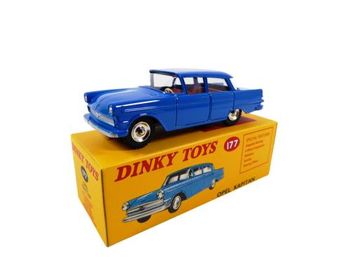 Dinky Toys Opel Kapitan 1/43 - Bleu - Boîte D'origine