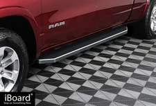 APS Polished 6" Side Step Side Bar Fit 19-26 Dodge Ram 1500 Crew Cab