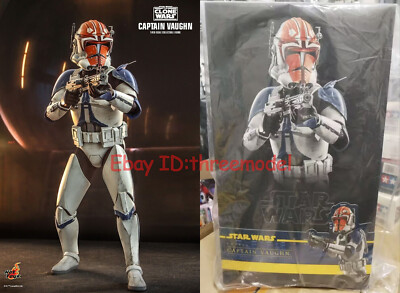 Hot Toys TMS065 1/6 STAR WARS: THE CLONE WARS CAPTAIN VAUGHN In