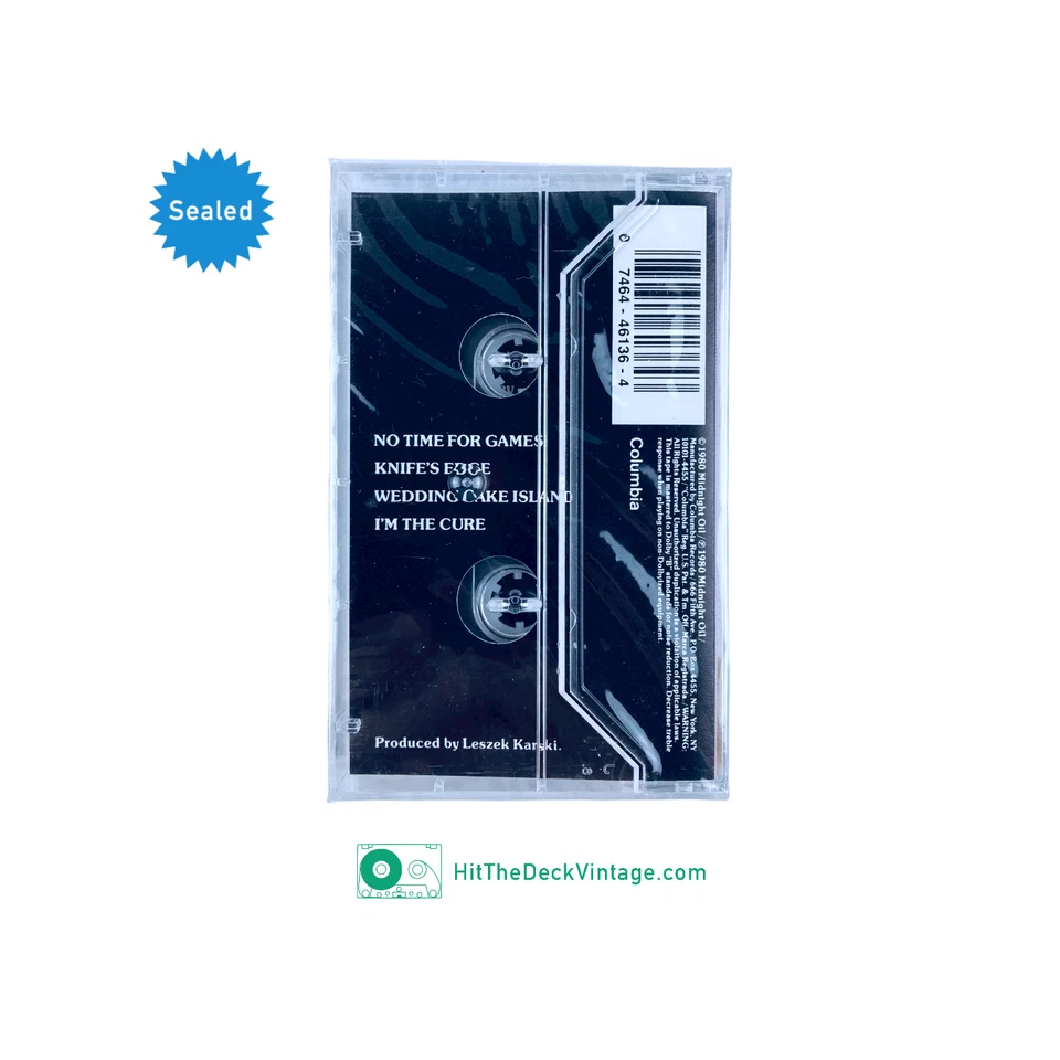 Midnight Oil - Bird Noises EP Cassette Tape (1980) Alt Pub Rock SEALED - Image 2 of 3