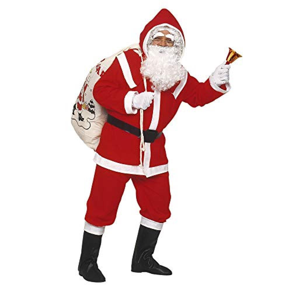 (TG. Taglia unica) "DELUXE SANTA CLAUS" flannel (jacket, pants, belt, hood, boot