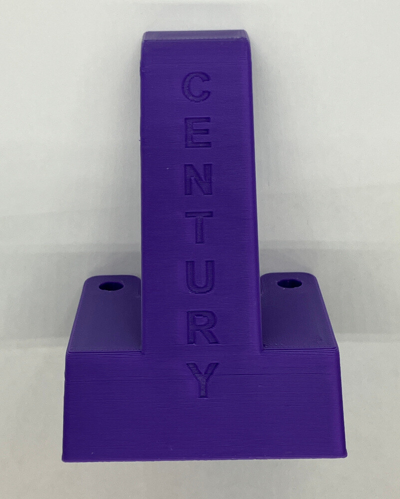 Century Skateboard Truck Lappers, unique vintage style, PURPLE