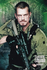 JOEL KINNAMAN signed Autogramm 20x30cm SUICIDE SQUAD in Person autograph COA