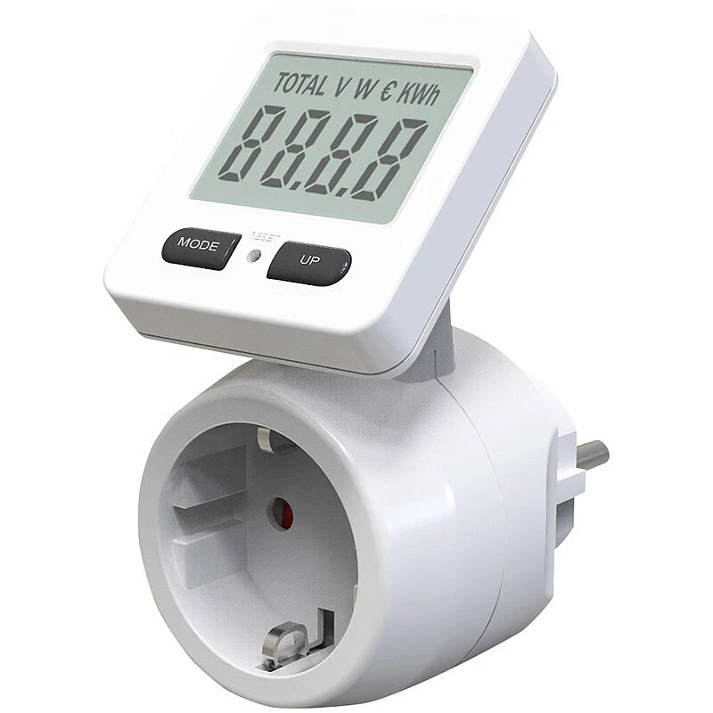 revolt Digitaler Energiekostenmesser mit 180° drehbarem Display, bis 3.680 W - Bild 2 von 4