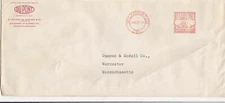 U.S. E.I. DU PONT DE NEMOURS & Co,Wilmington Logo 1933 Meter Mail Cover Rf 47296