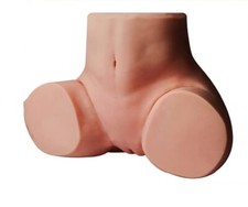 24lb Big Ass Male Masturbator Life Size Sex TPE Doll Pussy Anal Sex Toy For Men