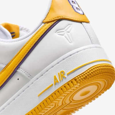 Nike Kobe Bryant x Air Force 1 Low Retro QS 'Lakers Home' FZ1151