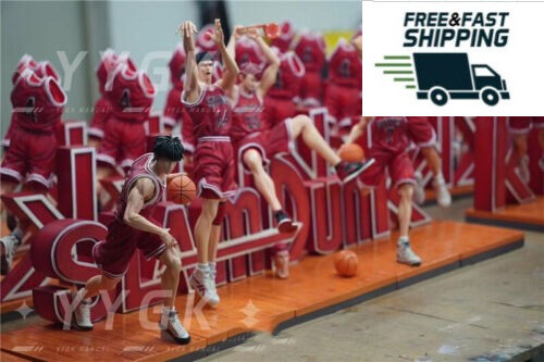 SLAM DUNK Shohoku Resin Model YY Studio Full Set In Stock Sakuragi