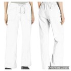 Nwt Happy Code White drawstring Scrubs Pants Size 5X