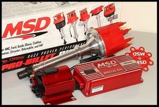 CHEVY CDI IGNITION SYSTEM MSD 6AL PRO BILLET DISTRIBUTOR & COIL MSD-2950-KIT   