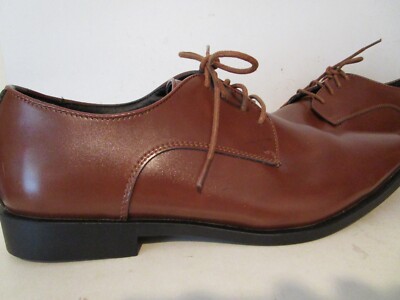 Joseph Abboud Dark Brown Size 12 D Oxford Dress Shoes Joseph Abboud Oxford Brown Dress Shoes for Men for sale | eBay main image 4