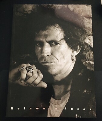 Gottfried Heinwein Faces William Burroughs & Heiner Muller Keith Richards Jagger