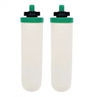AquaHouse Ceramic Gravity Water Filter Cartridges Fluoride Filters (2 Pack)