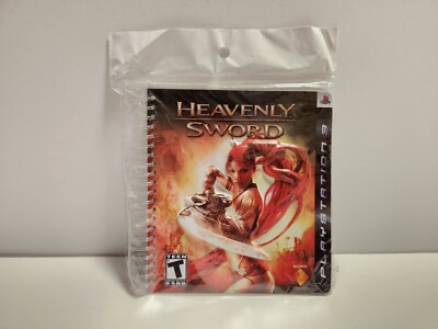 Heavenly Sword Promotional Spiral Notebook Notepad Promo Sony PlayStation 3 PS3