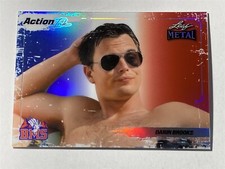 DARIN BROOKS 2024 Leaf Blue Mountain State Metal Action Ink #AIB-3 RWB 3/10 (Y1)