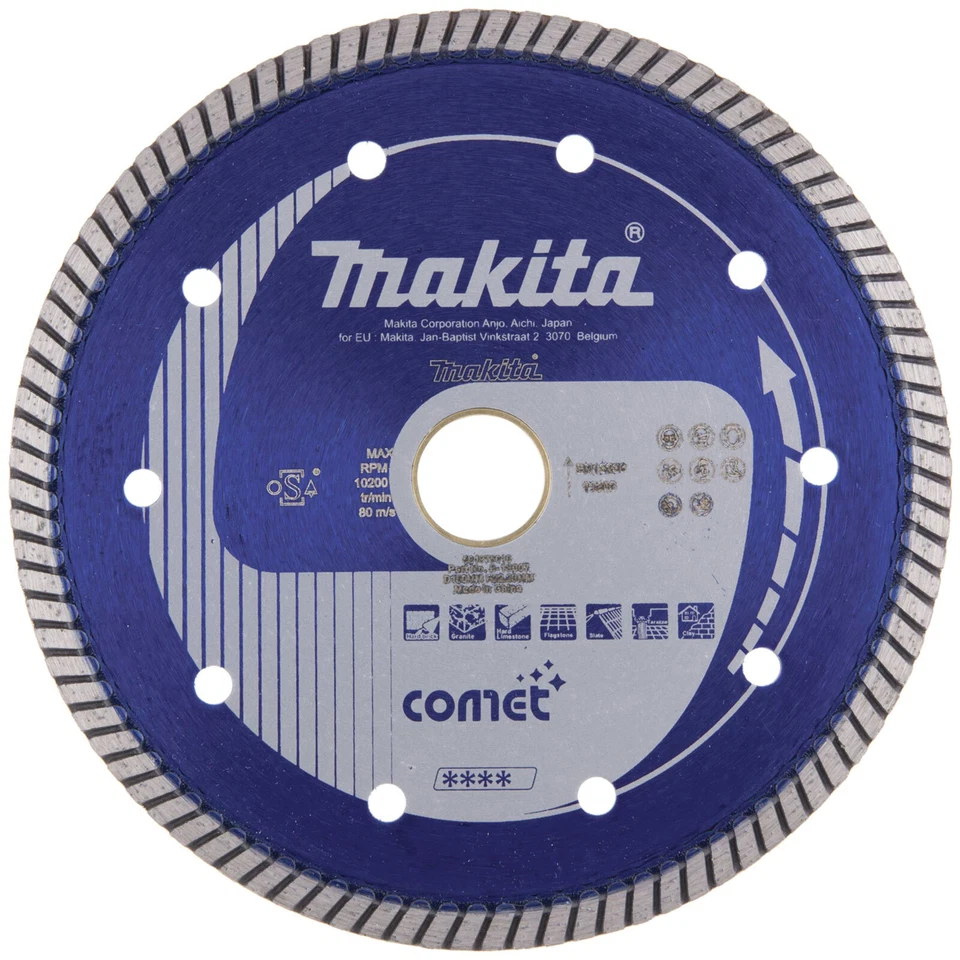 Makita 125 X 22.23 Mm Diamond Wheel Comet B-13091