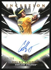 2023 Bowman Inception #BPA-CT Colby Thomas Autographs