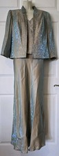 David's Bridal Mother Of The Bride/Groom 2 Pc Dress and Jacket Outfit Sz 12 NWT