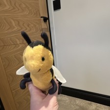 Jellycat Brynlee Bee Plush Soft Toy small Yellow Black with tags B3BEE