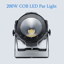 200W COB LED Par Light DMX DJ Stage Audience Blinder Light Warm White Cool White