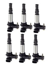 Set of 6 Ignition Coil Pack Compatible with Buick Cadillac Chevy GMC Saab