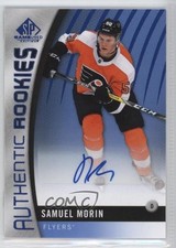 2017-18 SP Game Used Authentic Rookies Blue Auto Samuel Morin #169 Auto 2a8