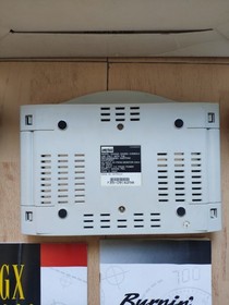 Amstrad GX 4000 Video Game Console Burnin' Rubber and original box and instructi