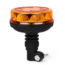 Amber Beacon Strobe Lights, LED Emergency - 4.6Inch Pole Mount Safety Warning...