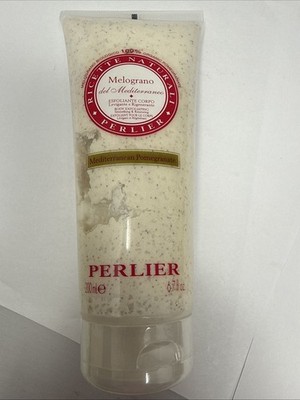 Perlier Melograno Detoxifying Body Scrub ~ Organic Pomegranate ~ 6.7 fl oz ~ NEW