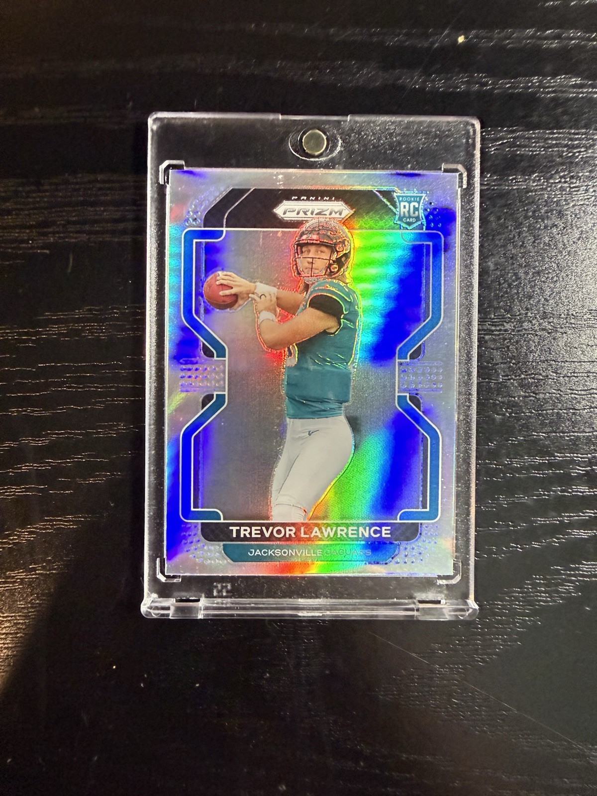 2021 Panini Prizm Trevor Lawrence Variation Silver Prizm #V-331 Jaguars Rookie