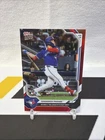 2026 Topps Now #127 Yohendrick Pinango RC Blue Jays RED Foil Parallel 3/5