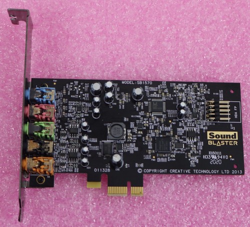 Creative Sound Blaster SB1570 Audigy Fx 5.1 PCIe Audio Card Full-Height