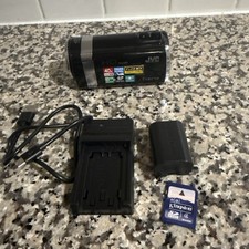 JVC Everio GZ-HM450 HD Camcorder Zoom Digital Video Camcorder W/Battery, Charger