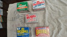 1987 to 1991 Fleer Baseball Updated Traded Baseball Sets Factory Sealed