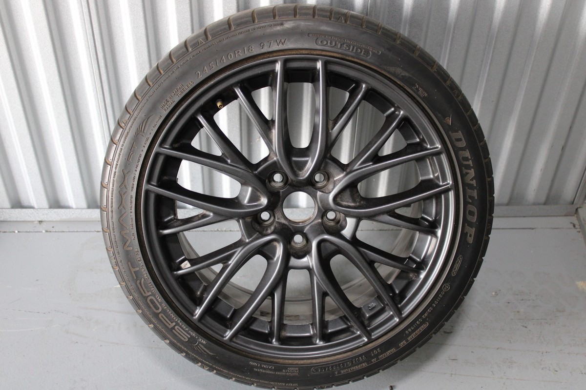 2015-2017 SUBARU WRX STI ENKEI RIM WHEEL & TIRE 18X8.5 +55 5X114