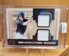 2025 Panini Three and Two Bryce Rainer Prospect Dual Jerseys #PDJ-BR /49 Tigers