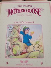 Worlds of Wonder, 'The Talking Mother Goose Jack And The Beanstalk Book Mint