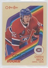 2023-24 O-Pee-Chee Marquee Rookie Retro Owen Beck #548 2vh